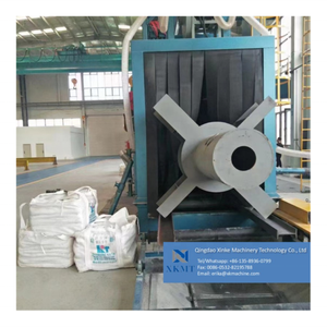 XINKE Abrators Q69 H kiriş bölümü ÇELİK TABAKA profil otomatik geçiş tipi makaralı konveyör atış kumlama makinesi fiyat - Product Image 2