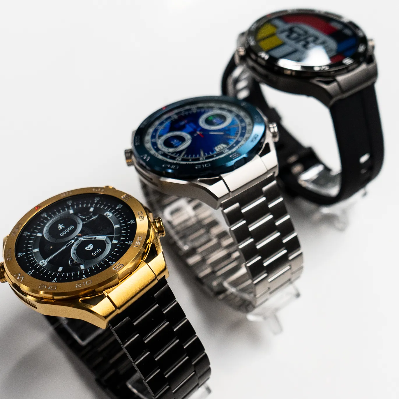 นาฬิกาอัจฉริยะ ZD5 ultra Mate นาฬิกาสแตนเลสแฟชั่นผู้ชายกำหนดโลโก้เองดูสุขภาพ aw12โปร