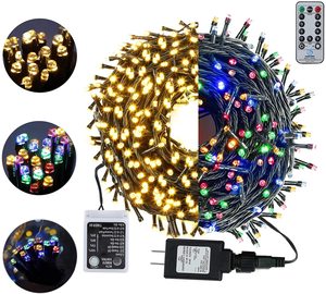 Le luci a LED che cambiano colore possono essere collegate al timer remoto-9 modalità di illuminazione-decorazione del giardino di nozze dell'albero di natale - Product Image 1