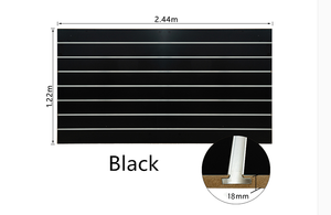 מדף סלאטוול MDF 18 מ\\\"מ בהתאמה אישית מבית KEWAY סיטונאי, פאנל סלאטוול לקישוט סופרמרקטים - Product Image 4