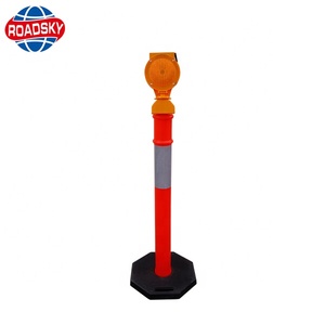 75厘米高可见导柱可拆卸弹簧 PVC 警告柱 - Product Image 2