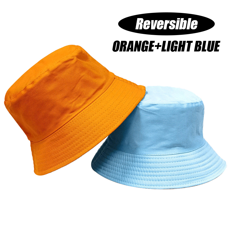 Naranja y Azul Claro