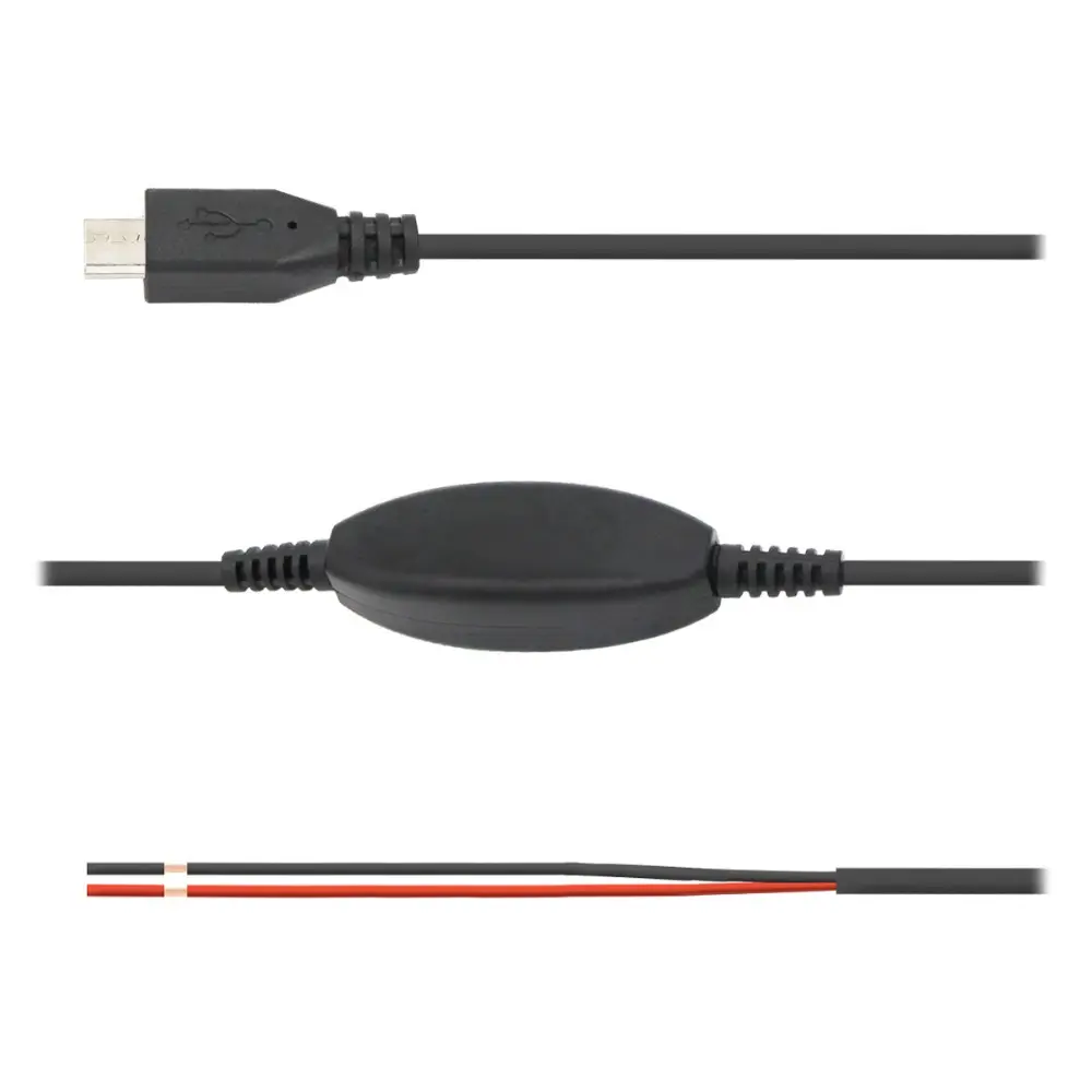 12V на 5V 2A 5V 2.5A 5V 3A Micro USB прямой кабель для автомобильного зарядного устройства комплект для автомобиля Мотоцикл Велосипед