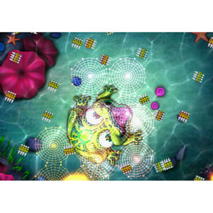 Golden <strong>Toad</strong> Fish Shooting Game Machine Premium Fishing Arcade Experience - Product Image 1