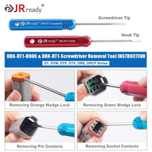 St5236 deutsch pin מחלץ pin 16 #12 #20 # ##20 # # מוצק/מוצק קשר 10-22 awg מסוף כלי להסרת ערכת