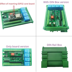 RS485 2AO 2AI 4DI 4DO ESP32 Multifunktions-Erweiterungs karte Modbus Wifi-Relais modul für WEB MQTT Http - Product Image 5