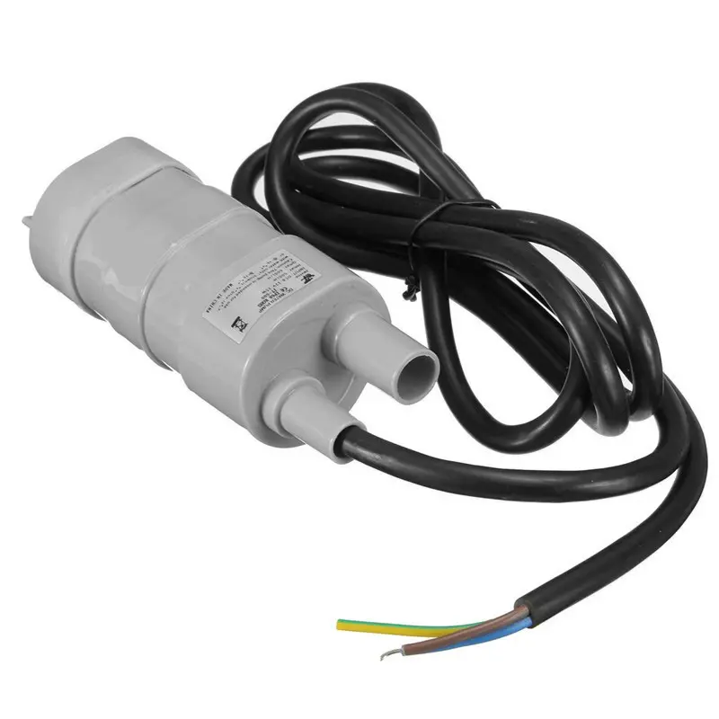 Bomba de agua sumergible de alta presión, micromotor de tres cables con adaptador, 12V, 24V, 600L/H