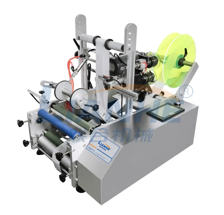 Semi Automatic Sticker Flat Square Round Bottle Filling Capping and Labeling Machine for Flat, Square, Round Bottle /jar