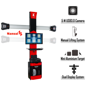 手动和高品质的车间机器 3d 轮对齐与 CE 和 ISO 的汽车 - Product Image 4