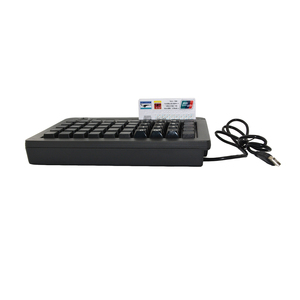 USB-und PS/2-Schnittstelle MSR 50 Tasten ohne Batterie programmierung POS-Tastatur mit Magnetst reifen karte KB50M - Product Image 4