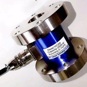 Futek Micro Reaction Drehmoment kraft sensoren Wandler 0 ~ 5 Nm 10 Nm 20 Nm Flansch-Quadrat-Durchgangs loch reaktion Drehmoments ensor TAT10