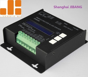 DMX512 Контроллер освещения Max RGBW LCD дисплей декодер DE 8356 rgbw dmx512 декодер - Product Image 3