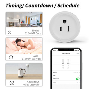 อะแดปเตอร์ไฟฟ้า AC ใช้ในบ้านอัจฉริยะปลั๊กเสียบ WiFi ไร้สาย16A 10A สำหรับบ้าน - Product Image 3
