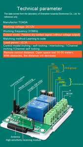 DC24V Neueste Universal Duplicate Autos chl üssel Intelligente Auto-Fernbedienung funktion Wasserdichte HF-Fernbedienung - Product Image 4