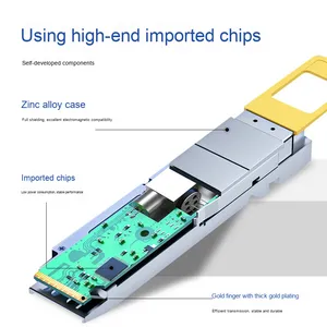 Módulo óptico OSFP 800G MPO 100m para Mellanox NVIDIA para Huawei para Cisco H3C AI Computing Data HPC Center 5G 4G TCP Networks