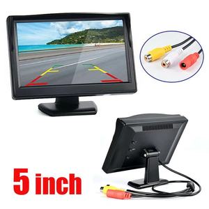 5 Inch Car <strong>Monitor</strong> TFT <strong>LCD</strong> 5&quot; HD Digital 16:9 800*480 Screen 2 Way Video <strong>Input</strong> for Reverse Rear View Camera DVD VCD - Product Image 3