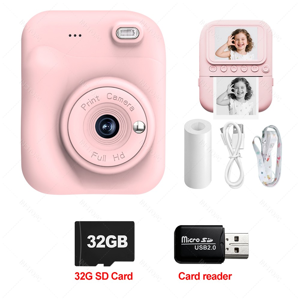 SKU-04-Pink add 32G SD-Card