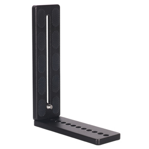 X006 evrensel l-şekil plaka braketi kamera tutucu ile 1/4 inç vidalı bağlantı ve hızlı bırakma plakası - Product Image 2