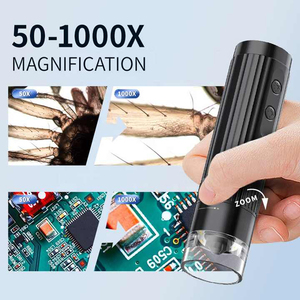 Microscopio electrónico digital con luces LED ajustables USB 1000x para reparación de móviles - Product Image 6