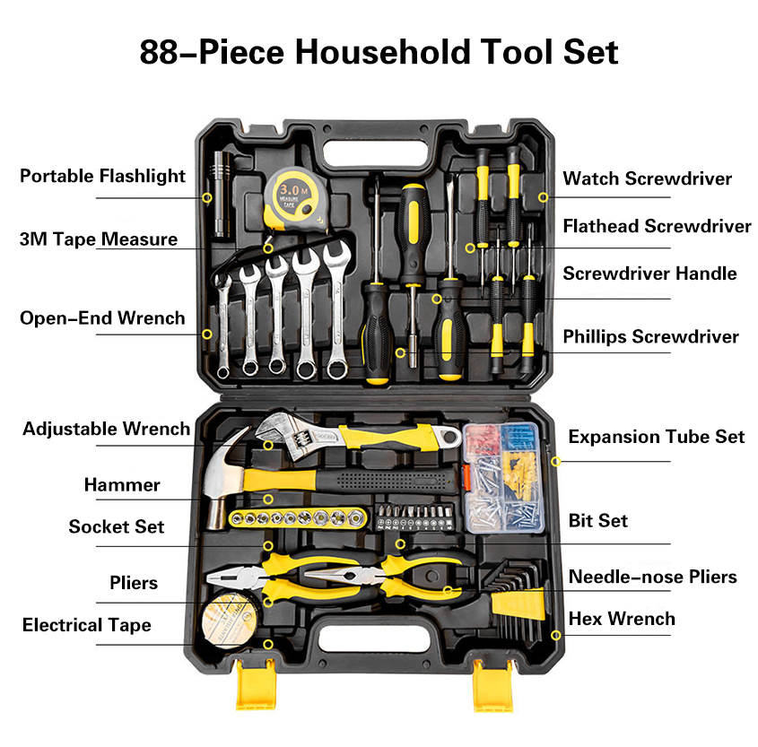 88-Piece Tool Set