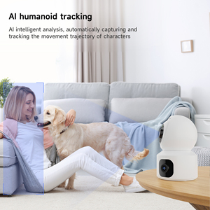V380 bq2 ống kính đôi Wifi PTZ IP Camera An Ninh 2.4GHz H.265 Full UHD 1080p tự động theo dõi LED ánh sáng dài khoảng <span class=keywords><strong>c</strong></span>ách chuyển động - Product Image 4