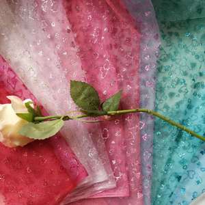 <strong>Mesh</strong> <strong>Net</strong> <strong>Fabric</strong> for Wedding Dress/bedding/mosquito <strong>Nets</strong> 50D Polyester Knit Soft Small Hole Hexagonal Tulle 100% Polyester <strong>Plain</strong> - Product Image 3