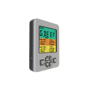 Termómetro Digital para cocina, pantalla LCD multicolor de pie para horno de cocina, carne y alimentos