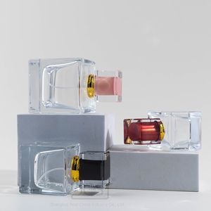 Fashion Luxury Design 30 <strong>ml</strong> 50 <strong>ml</strong> <strong>100</strong> <strong>ml</strong> Empty Square Glass Small 30ml Perfume Bottle 50ml With <strong>Box</strong> - Product Image 6