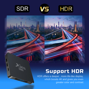 CALIENTE Mortal Android 10,0 AllwinnerH313 X96Q PRO Set Top Box Quad Core 2GB RAM 16GB ROM 4K HDR Streaming Media Player con enchufe de la UE - Product Image 5