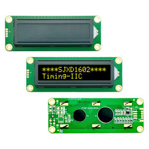 Werkseitig benutzer definierte 5,0 V VA gelbe Hintergrund beleuchtung AIP31068L Treiber COB Typ 16x2 Zeichen LCD-Anzeige modul für Leistungs anzeigen - Product Image 4