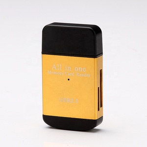制造商直接销售 4 合 1 多插槽微型读卡器 Usb 2.0 迷你/Sd/Cf/Tf 卡适配器 - Product Image 3