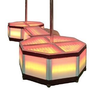 DJ personalizzato addensato <span class=keywords><strong>LED</strong></span> palo del palcoscenico nightclub KTVs 18W prestazioni di allenamento palestra caldo bianco che emette colore <span class=keywords><strong>DMX512</strong></span> controllo