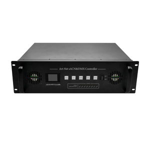 3U şasi 8-port ışık kontrolörü destek Artnet dmx denetleyici - Product Image 2