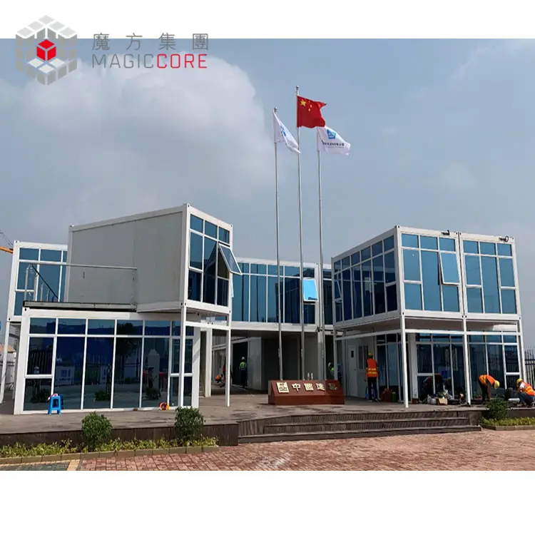 Penjualan Laris Cina Rumah Sakit Modular Prefab Rumah Sakit Bangunan 20 Kaki Rumah Sakit Prefab Dibuat dengan Ekonomis