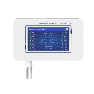 Profesyonel Co2 monitör Pm2.5 Pm10 ölçer Ethernet RS485 WIFI hava kalitesi kirliliği monitör veri kaydedici ile - Product Image 1