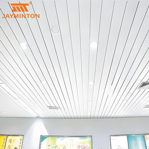 室内装饰天花板拉伸秋季天花板s形设计金属铝天花板条板 - Product Image 2