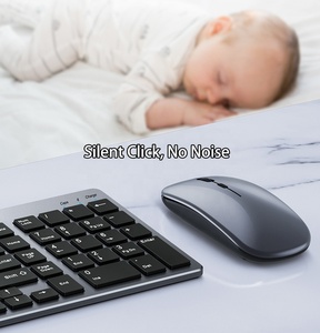 Wireless <strong>Keyboard</strong> <strong>and</strong> <strong>Mouse</strong> Combo Bluetooths Rechargeable Full Size <strong>Multi</strong>-Device (BT 5.0+3.0+2.4G) for Mac OS/iOS/Wins/Android - Product Image 3