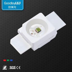 1000หน่วยต่อแพคเกจ6028เจ็ดสีแฟลช/ช้า RGB LED - Product Image 1