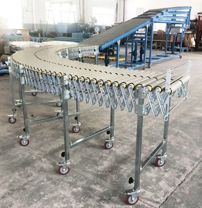 Rodillo extensible telescópico de gravedad, transportador de descarga para uso industrial, Flexible, capacidad de carga de 200KG, precio de fábrica - Product Image 2