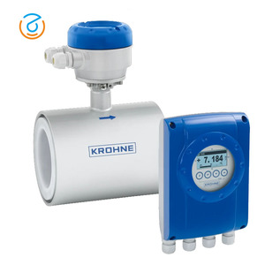 Split <strong>Remote</strong> Magnetic <strong>Flow</strong> <strong>Meter</strong> KROHNE Electromagnetic Flowmeter OPTIFLUX2300 IFC300 DN200 200mm Electromagnetic Flowmeter - Product Image 5