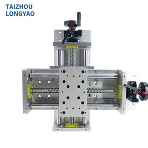 Custom Made Xy Stage Motorized Manual Cross Slide Table LYKR100s 100mm-1000mm Stroke <strong>Cnc</strong> <strong>Linear</strong> <strong>Guide</strong> <strong>Rail</strong> - Product Image 2