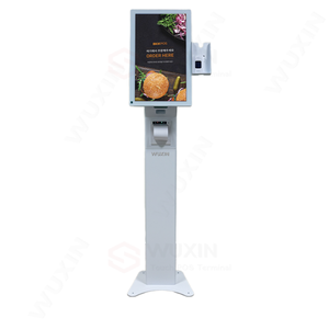 Quiosco de autoservicio Borne De Commande para restaurante Pantalla táctil capacitiva de montaje en pared 15,6 32 pulgadas Compatible con SDK de pago para - Product Image 6