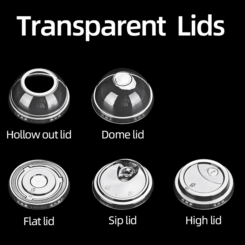 Couvercles transparents