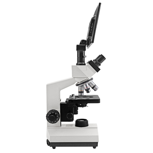 最佳价格40X-1000X发光二极管灯液晶显示屏数字光学45度倾斜双目光学显微镜 - Product Image 3