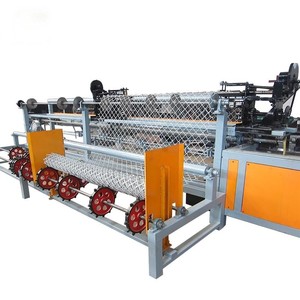 Automatic Plastic Wire Mesh <strong>Netting</strong> Making <strong>Machine</strong> for Chain Link Fence New Condition with Core Motor and Gear Components - Product Image 2