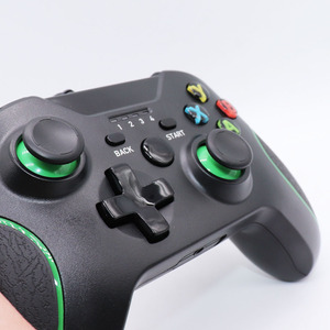 ตัวควบคุมเกมแบบมีสายสำหรับ Xbox One,จอยสติ๊กเกมแพดตัวควบคุมแบบสั่นคู่สำหรับ PC Xbox One คอนโซลจอยสติ๊ก - Product Image 6