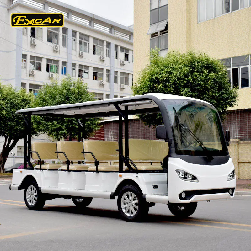 EXCAR 11 posti elettrica sightseeing bus navetta bus tour auto elettrica ufficio bus