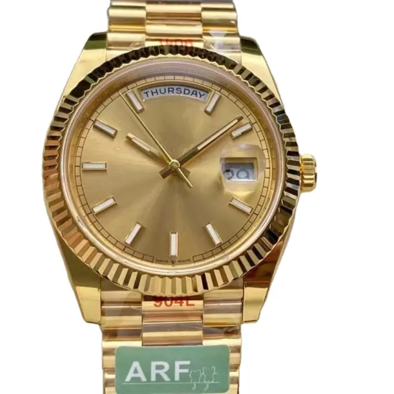 Clean Factory Superclone 18K Gold Luxury Rolexables Reloj para hombre 3255 Reloj mecánico automático para hombre 228238