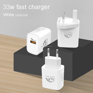 5V 1A QC 2.0 abd ab İngiltere tak şarj tek USB cep telefonu şarj için şarj adaptörü hızlı şarj - Product Image 4