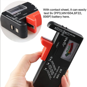 Aneng เครื่องทดสอบความจุของแบตเตอรี่ลิเธียม BT-168เครื่องวิเคราะห์แบบกริดเครื่องทดสอบแบตเตอรี่แบบดิจิตอลขนาด AAA ปุ่มกด - Product Image 6